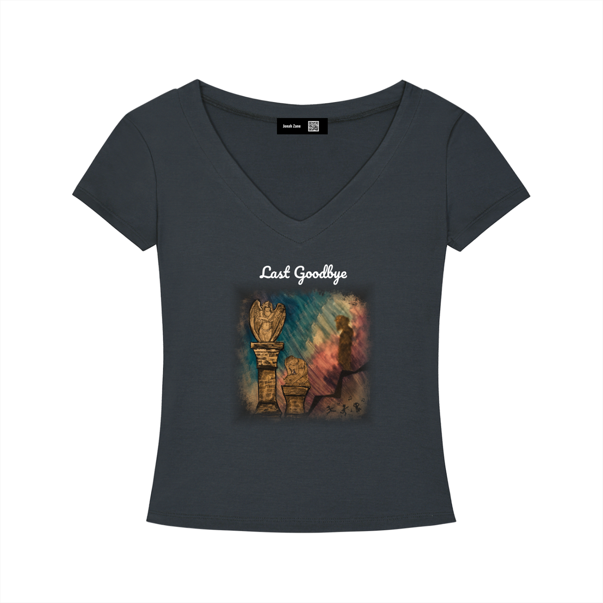 "Last Goodbye" V-Neck T-Shirt