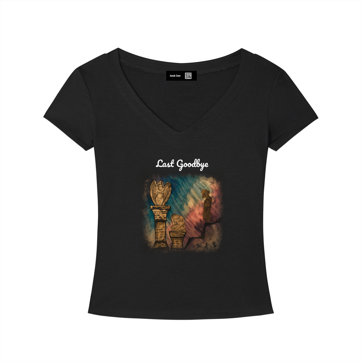 "Last Goodbye" V-Neck T-Shirt